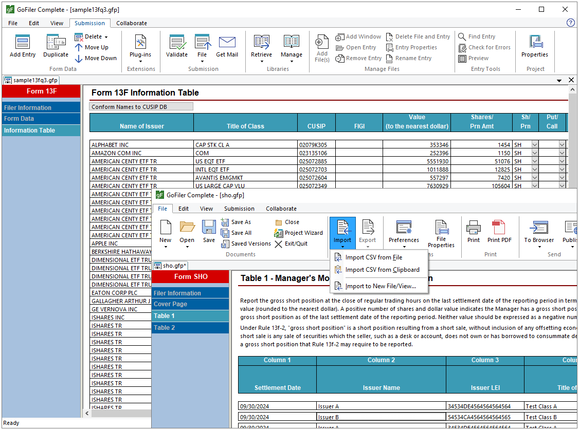 Form 13F View in GoFiler